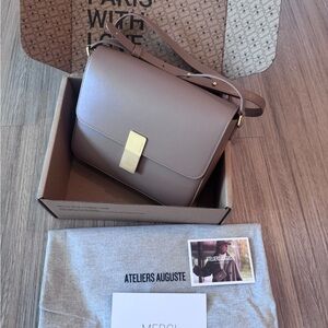 Ateliers Auguste Brown Leather Bag